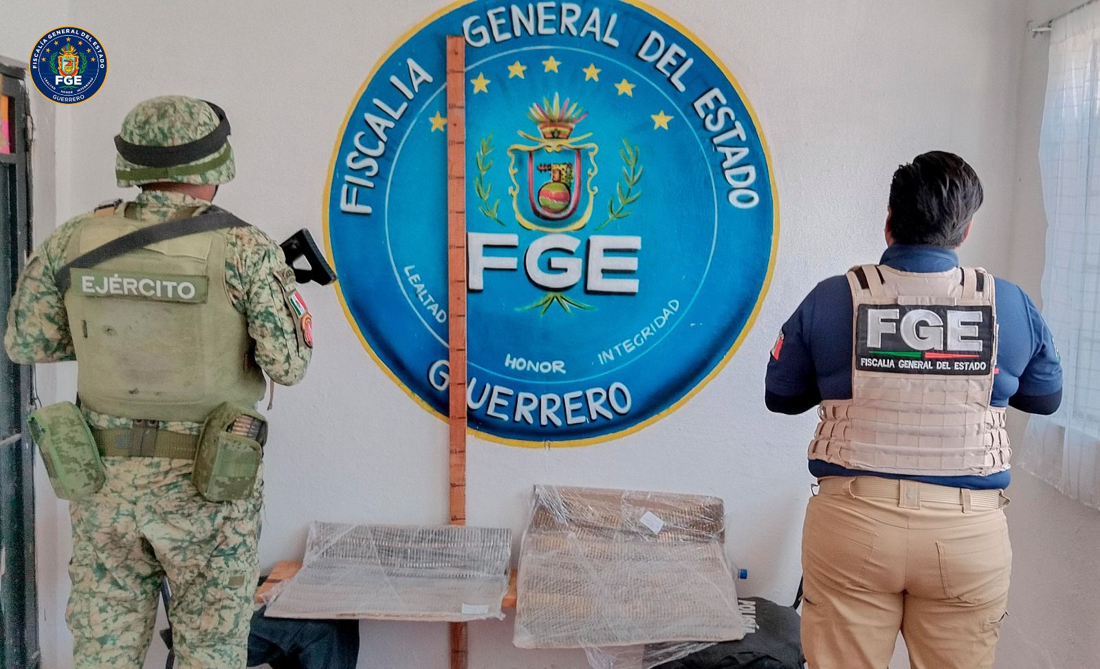 Gobierno federal y del estado decomisan mil cartuchos útiles en San Miguel Totolapan