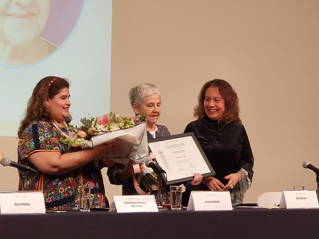 La escritora Berta Hiriart ganadora del Certamen Nacional de Dramaturgia Juan Ruiz de Alarcón 2024