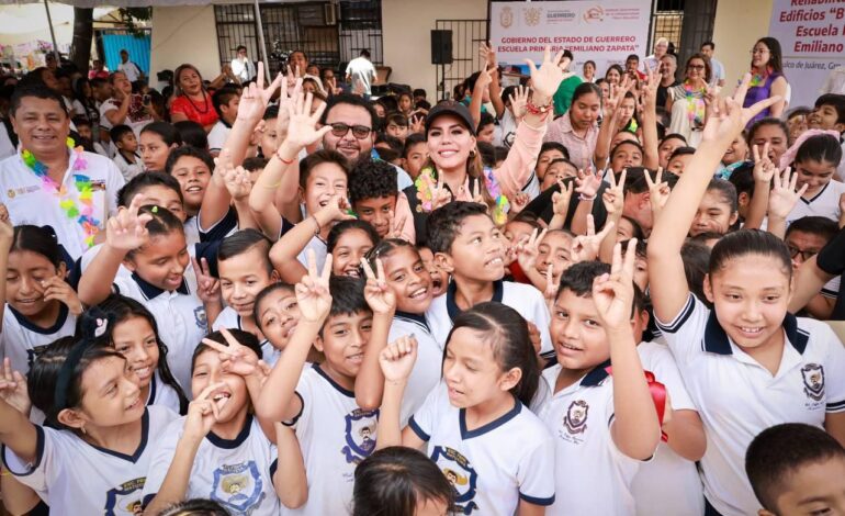 Vamos a trabajar todos los días por el bienestar de las niñas y los niños de Guerrero: Evelyn Salgado