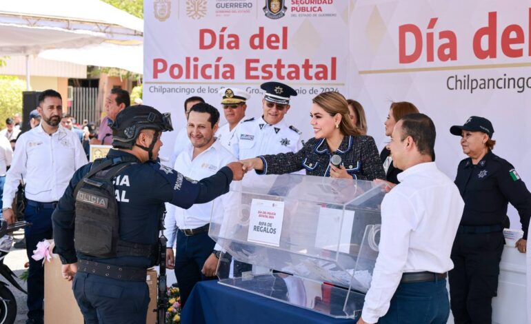 Refrenda Evelyn Salgado respaldo a la Policía Estatal con presupuesto histórico para la Seguridad de Guerrero