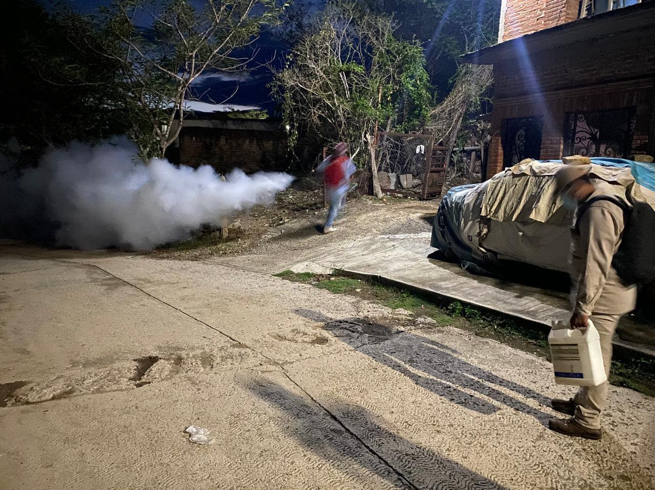 Refuerza la Secretaría de Salud del estado de Guerrero acciones contra el dengue en la zona Norte del Estado