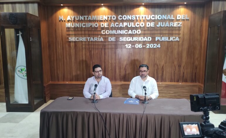 Confirma Luis Enrique Vázquez Rodríguez su renuncia como encargado de despacho de la Secretaría de Seguridad Pública de Acapulco