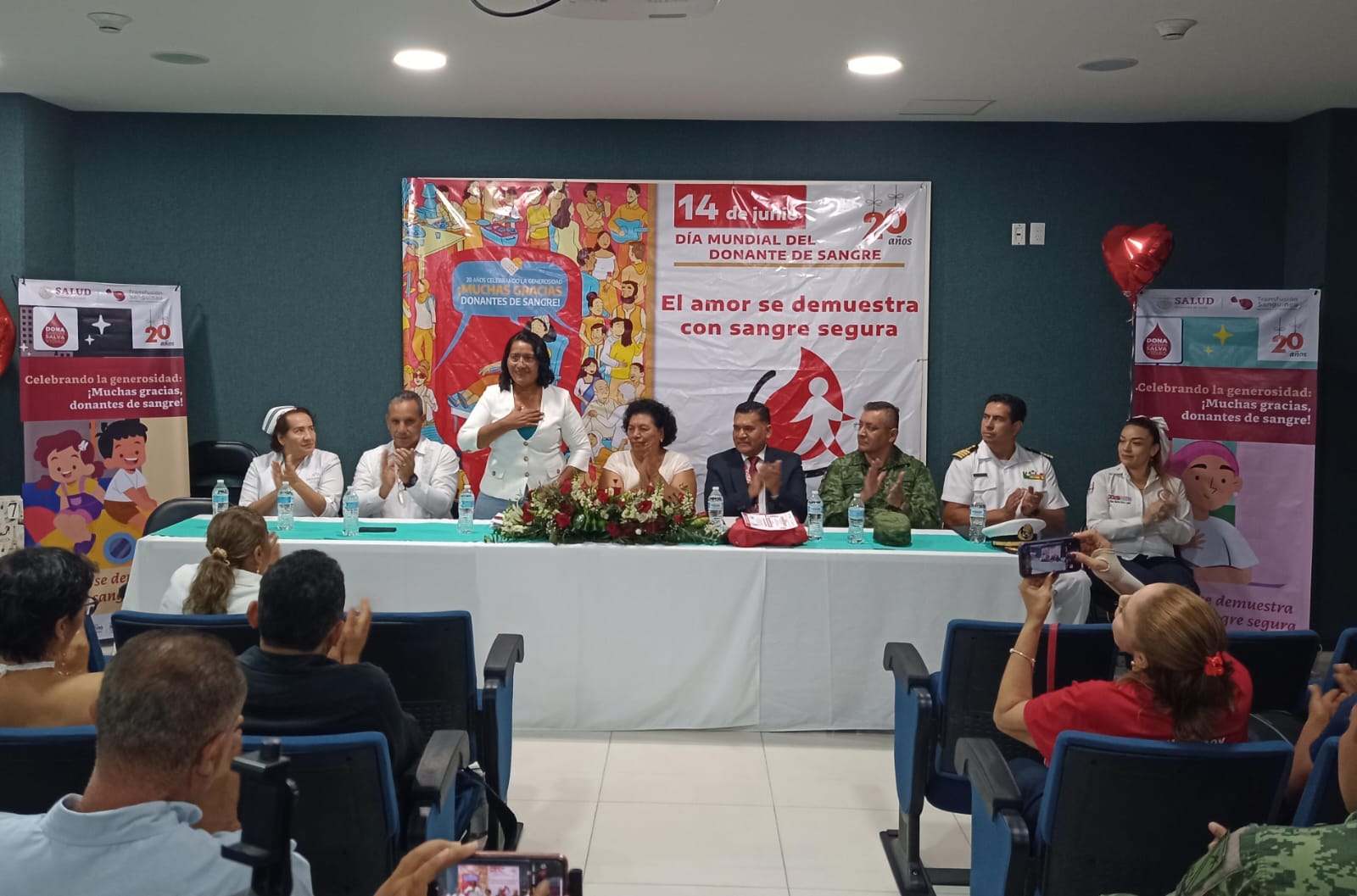 Llama Abelina López Rodríguez a la donación altruista de sangre