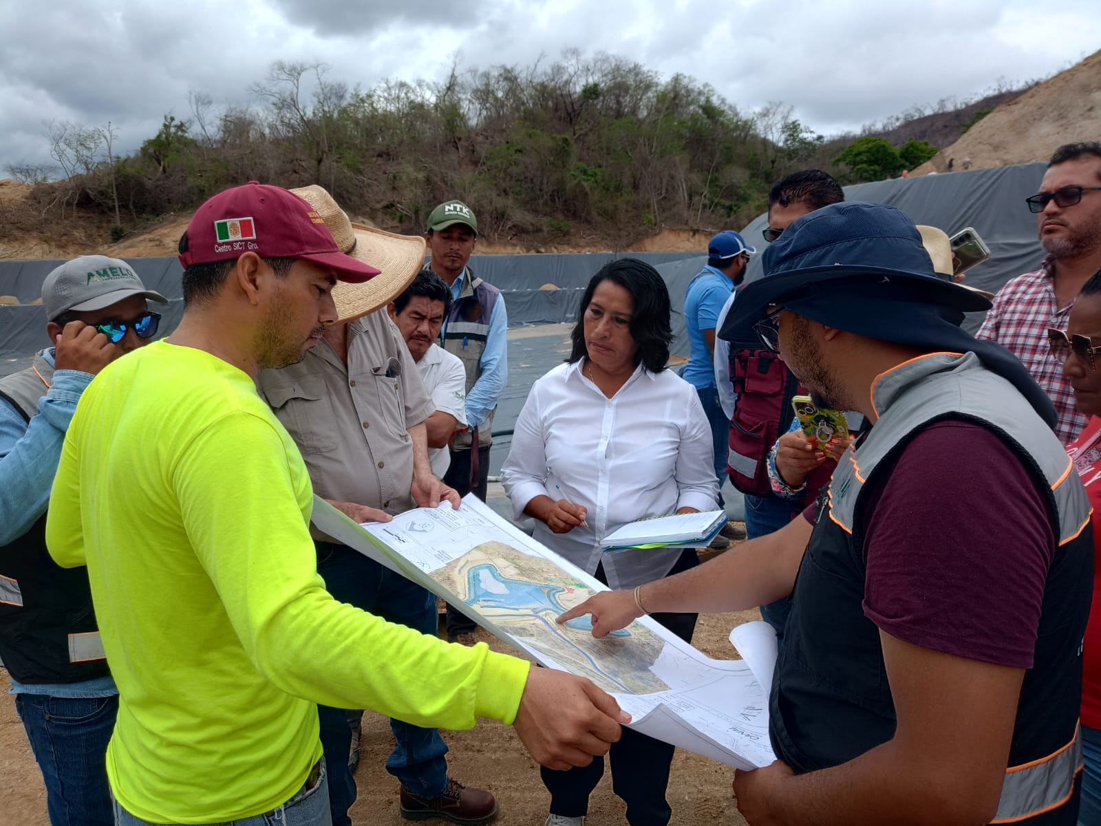 abelina lopez recorrido celda relleno sanitario