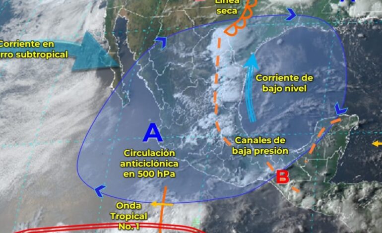 El Gobierno Municipal informa que prevalecen condiciones de cielo parcialmente nublado para Acapulco