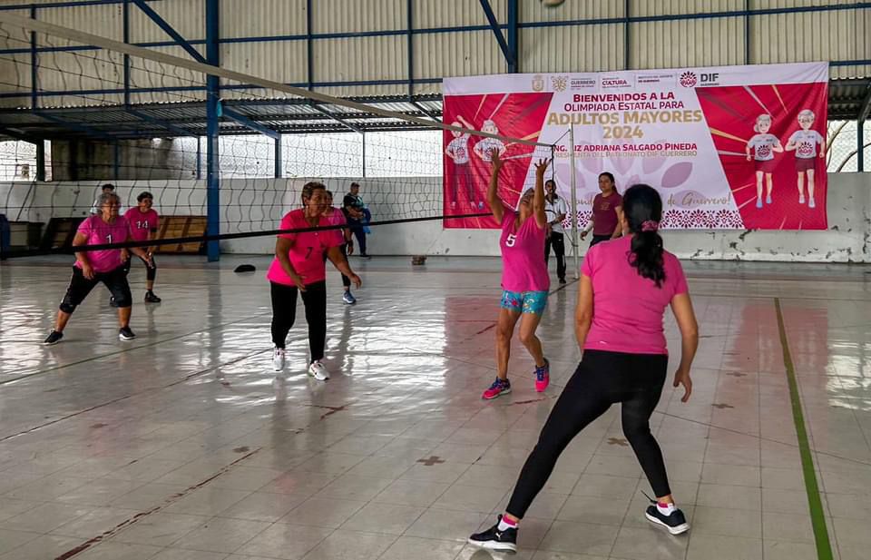 Realiza DIF Guerrero Olimpiada Estatal para Adultos Mayores 2024