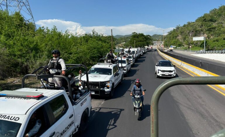 En medio de ola de homicidios, llegan a Acapulco 500 efectivos de la Fuerza de Tarea Conjunta México