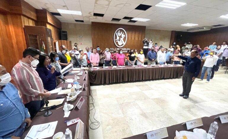 Rinde protesta el Coronel Bailleres Mendoza como titular de la Secretaría de Seguridad Pública
