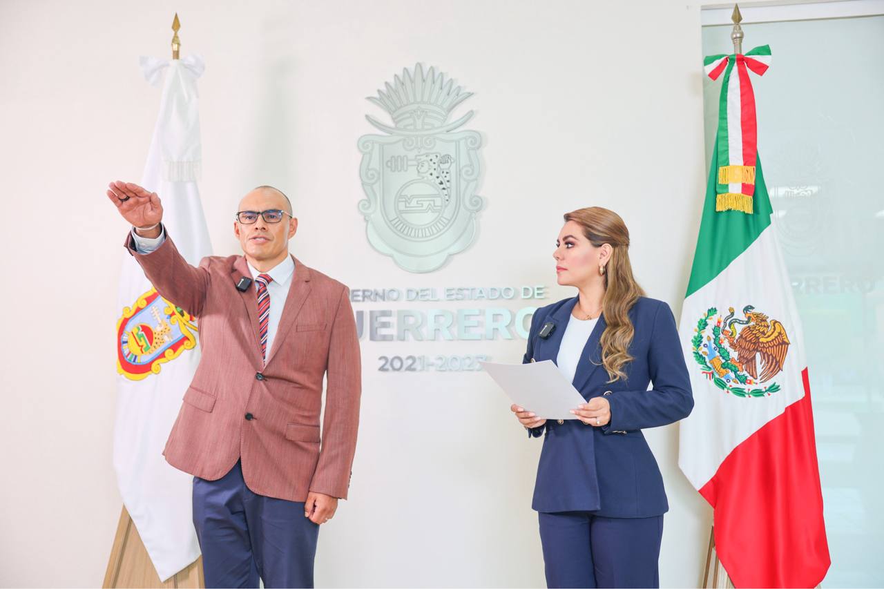 Designa Evelyn Salgado a Josué Barrón Sevilla como titular de Seguridad Pública en Guerrero