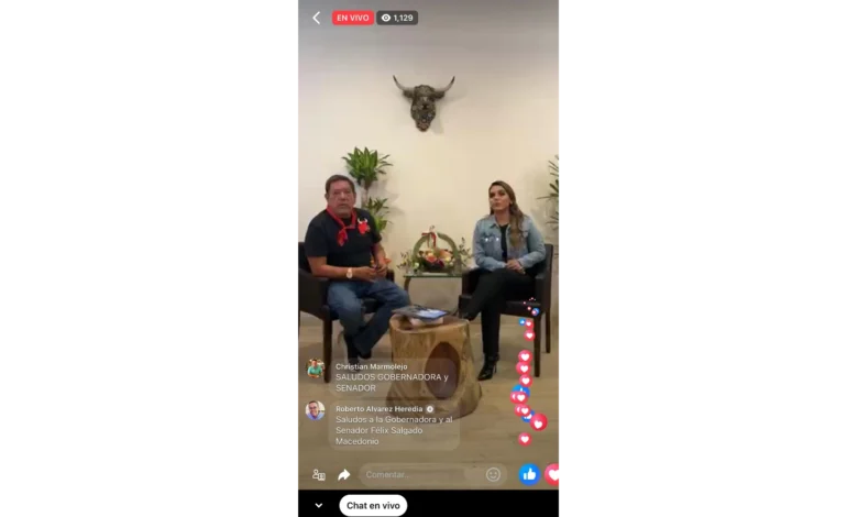Arranca La Hora del Toro, el programa del senador Félix Salgado para interactuar con la población