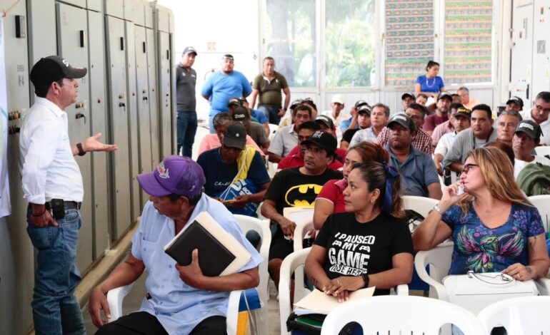 Capacita Gobierno de Abelina a personal operativo de CAPAMA