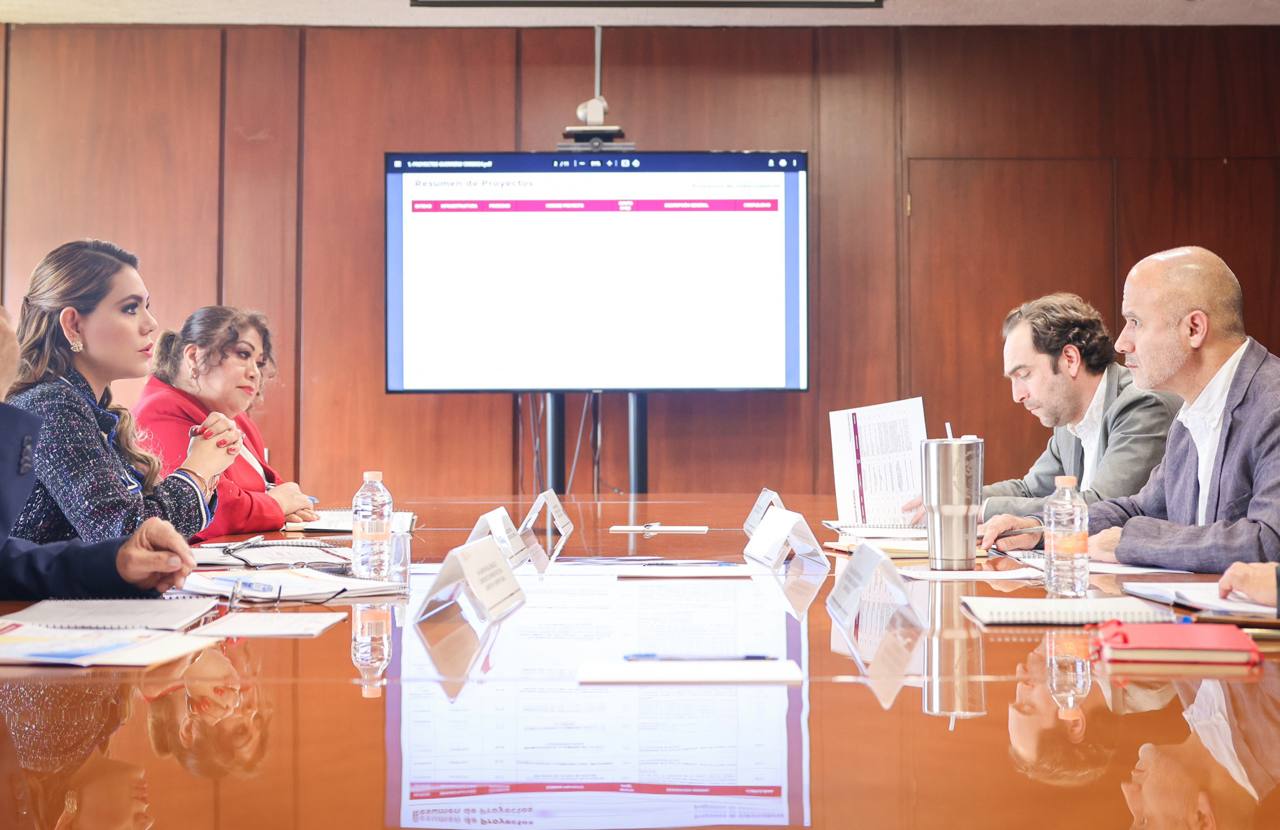 Se reúne Evelyn Salgado con el próximo Secretario de Infraestructura, Comunicaciones y Transportes del gobierno federal
