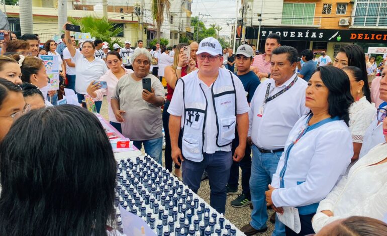 Participa Abelina López Rodríguez en arranque de Jornada Nacional de Salud Pública