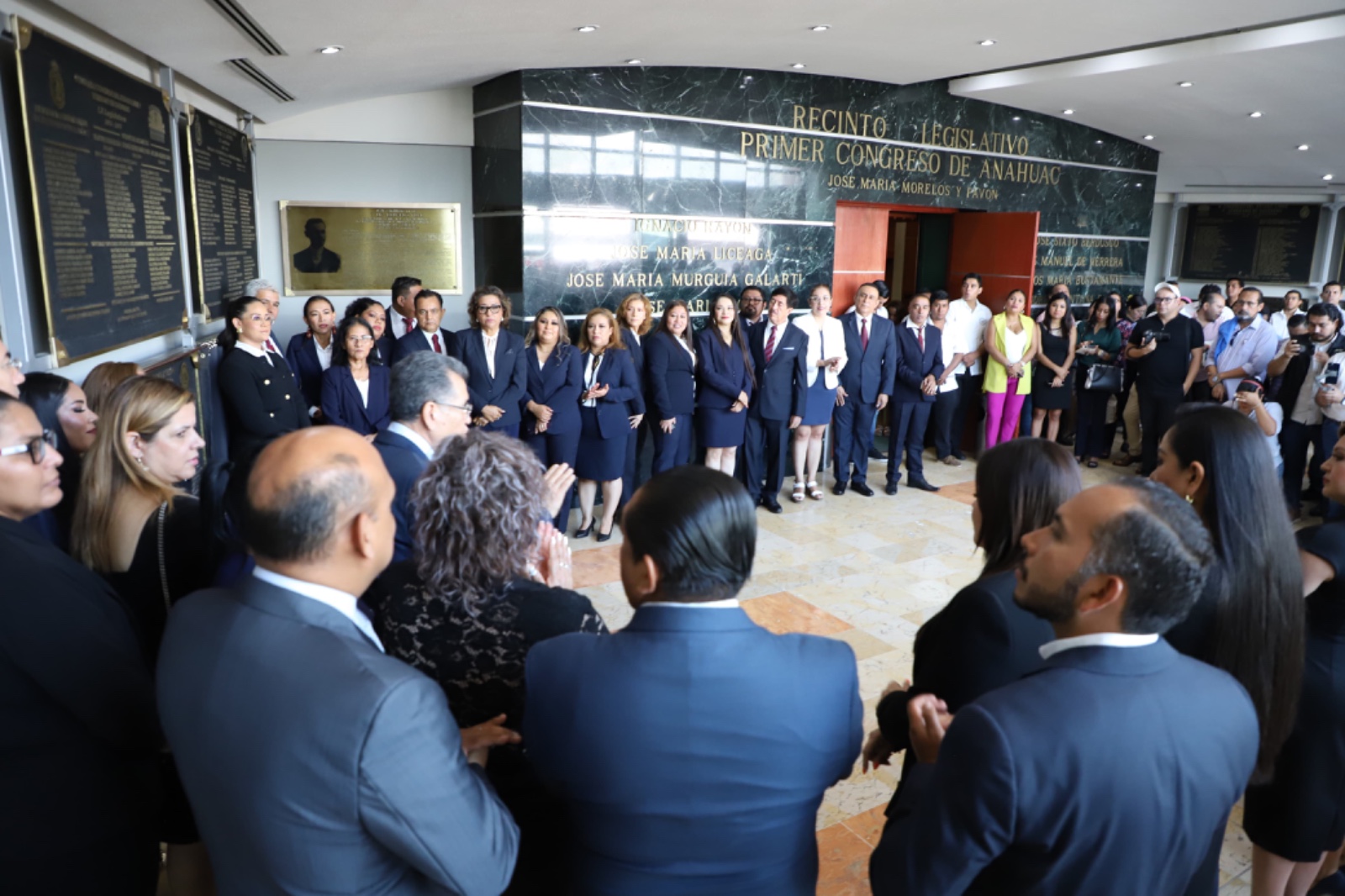 Celebran diputados de la 63 legislatura el fin de un ciclo histórico y lleno de avances legislativos