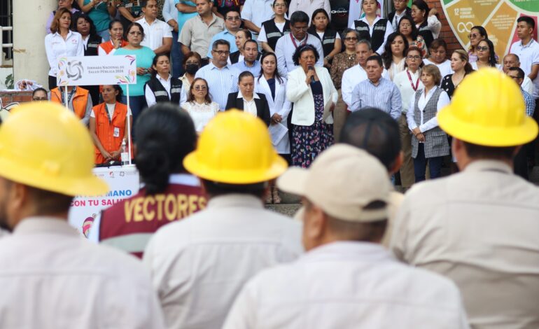 Instruye la gobernadora Evelyn Salgado reforzar acciones contra el dengue en Guerrero