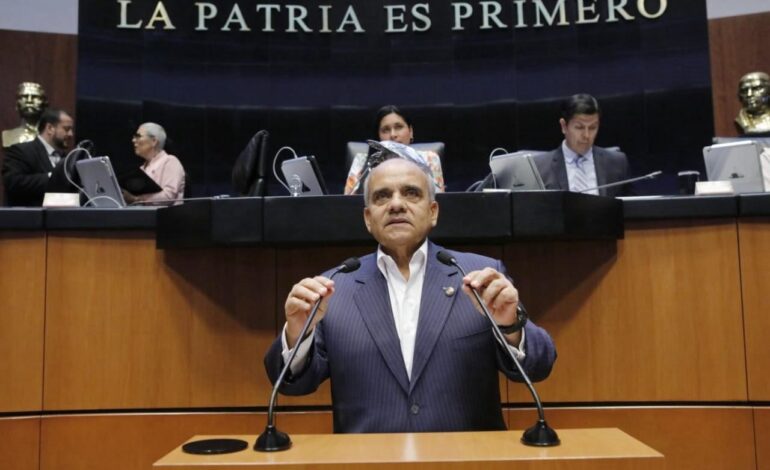 Que sigan sin cobrar peaje en la Autopista del Sol, propone Añorve en la Comisión Permanente del Congreso de la Unión