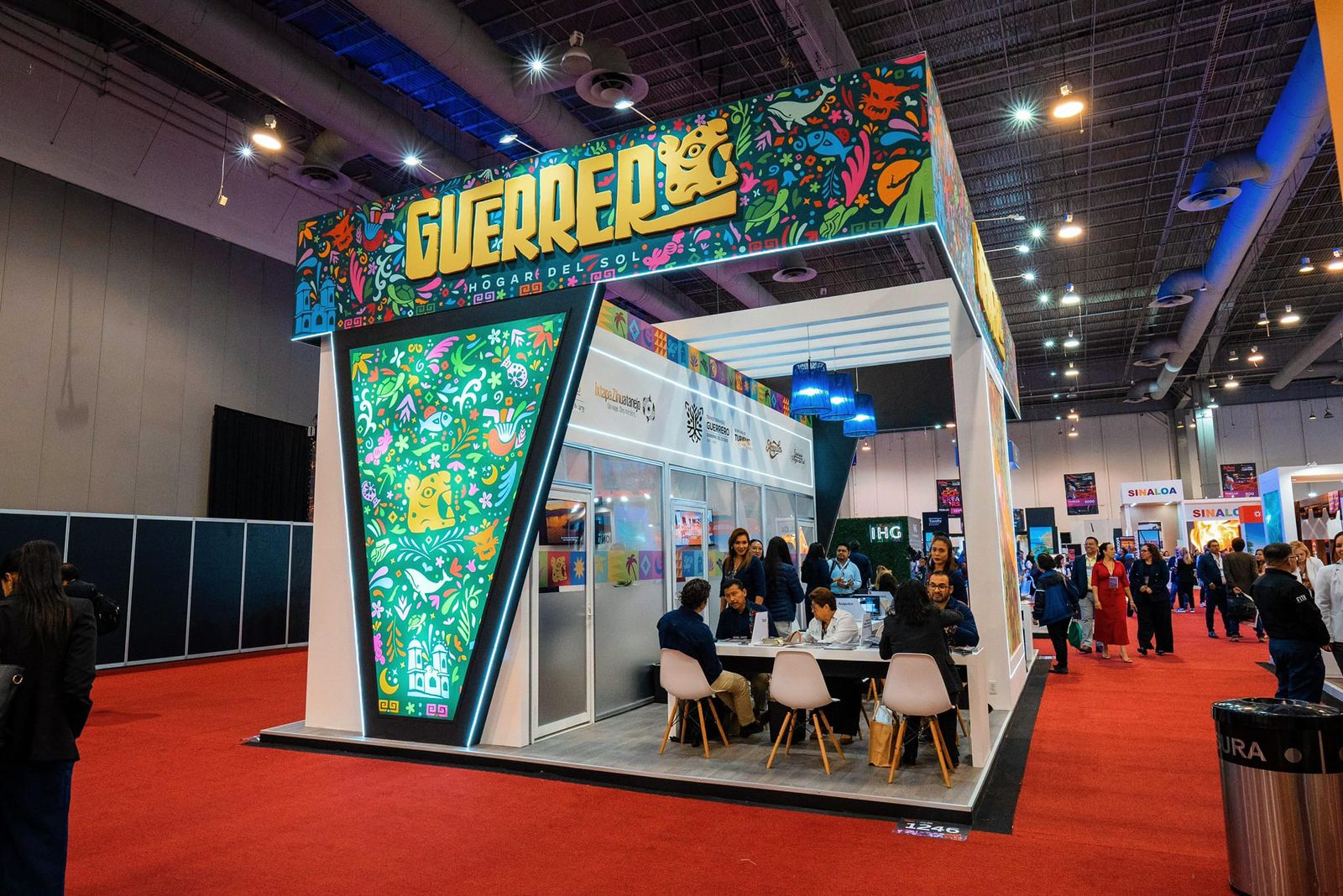Destaca Guerrero en el Turismo de Negocios durante el IBTM Américas 2024 