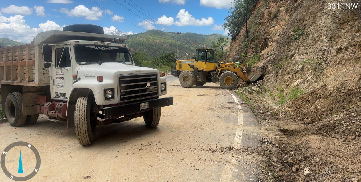 Instruye Evelyn Salgado atender afectaciones por lluvias en la región de la Montaña