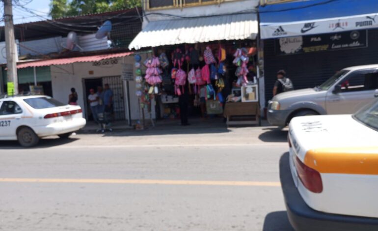 Individuos armados balean y dejan mal herida a comerciante en el Centro del municipio de Cuajinicuilapa, Guerrero