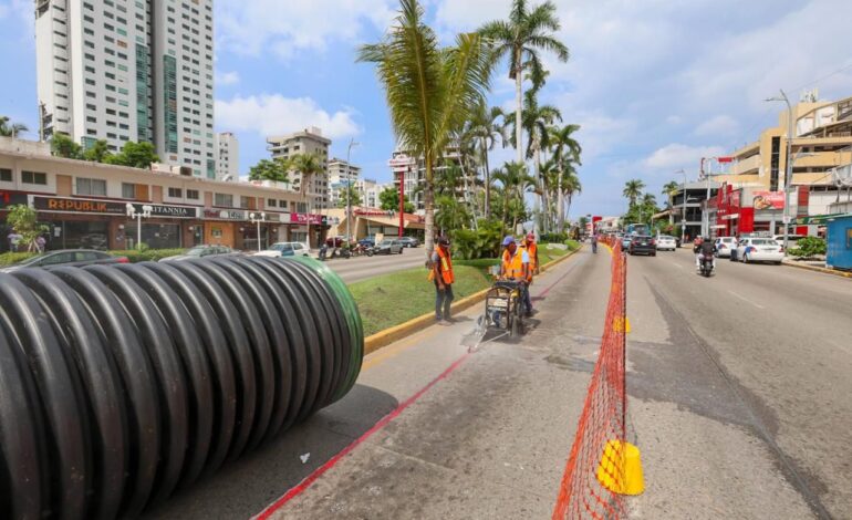 Inicia Evelyn Salgado en Acapulco la segunda etapa de Rehabilitación del Colector Sanitario Papagayo