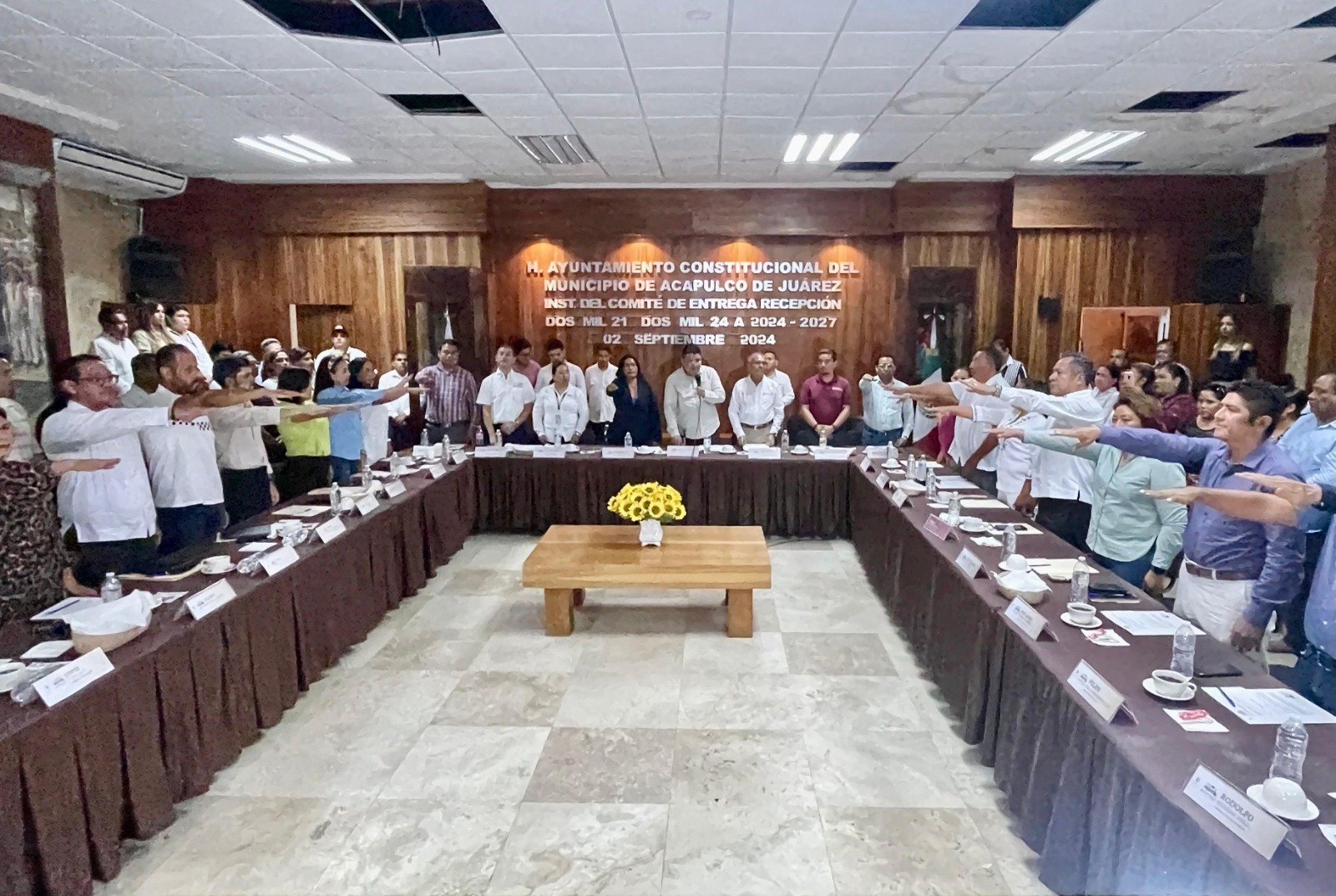 Abelina el Comité de Entrega Recepción 2021-2024 a 2024-2027