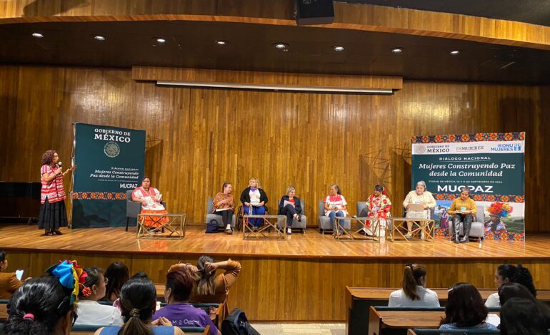 Impulsa Evelyn Salgado la participación de lideresas de la Montaña y Costa Chica en el encuentro nacional de Redes de Mujeres Constructoras de Paz