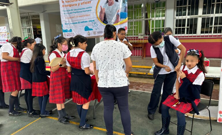 Instruye Evelyn Salgado Pineda reforzar la prevención del VPH con campaña de vacunación en Guerrero