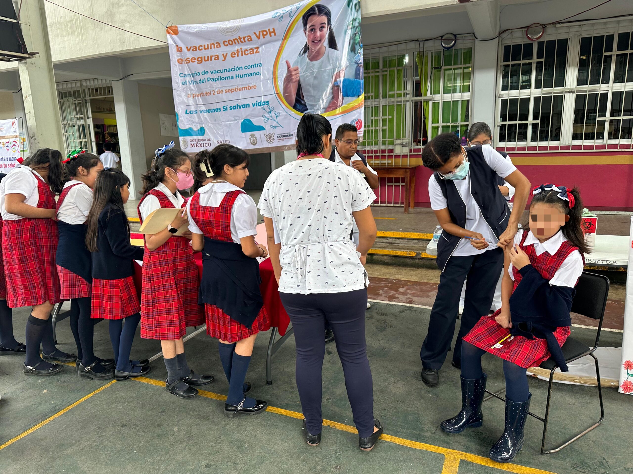 Instruye Evelyn Salgado Pineda reforzar la prevención del VPH con campaña de vacunación en Guerrero