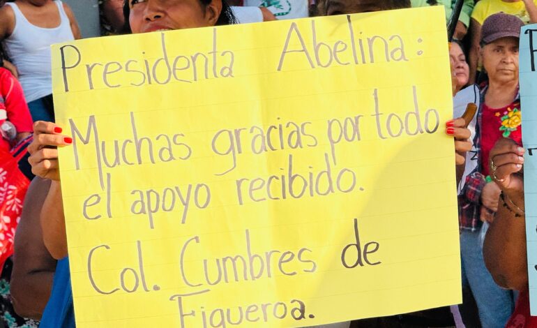 Ha realizado Abelina un trabajo honesto, transparente y cercano a la gente, coinciden ciudadanos