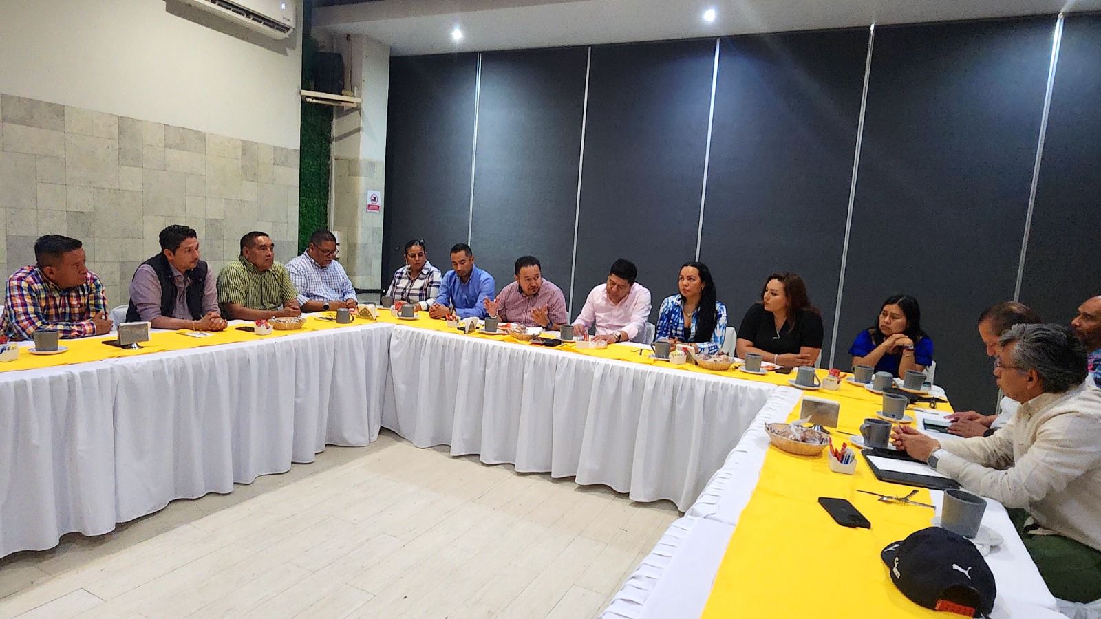 Se reúnen diputados y dirigentes del PRD en Guerrero