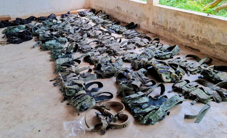 Desmantelan un campamento presuntamente utilizado por grupos delictivos en la región Costa Grande