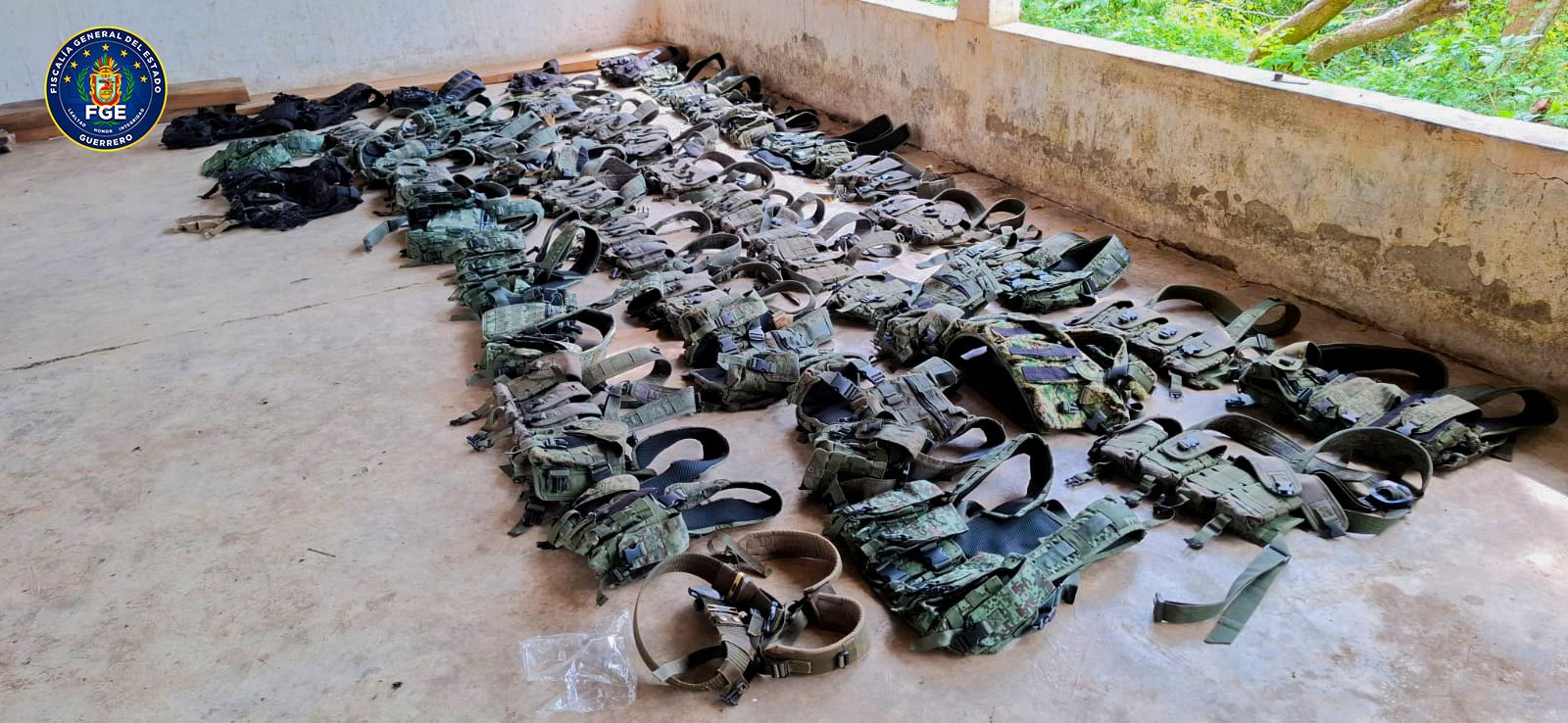 Desmantelan un campamento presuntamente utilizado por grupos delictivos en la región Costa Grande