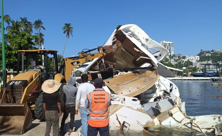 Estás son las acciones de la Marina para la protección del medio ambiente marino después de huracanes en Guerrero