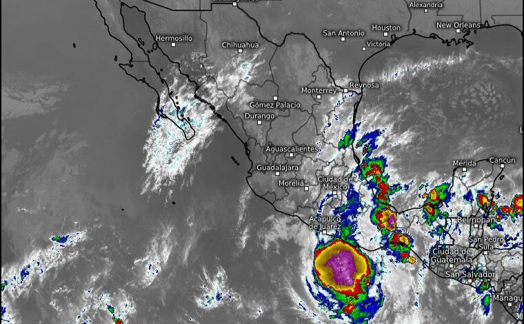 Se prevé la ocurrencia de lluvias fuertes en zonas de Guerrero: Protección Civil