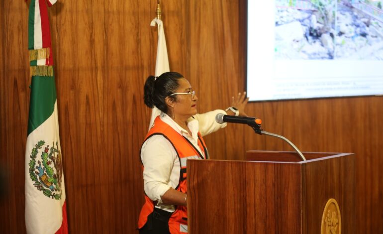 En medio de crisis innuerables en Acapulco no hay que perder de foco al cambio climático, Abelina López en informe ante la contingencia por huracán John