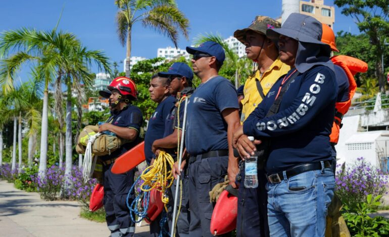 Refuerza Evelyn Salgado operativo para garantizar la seguridad en el uso recreativo de las playas