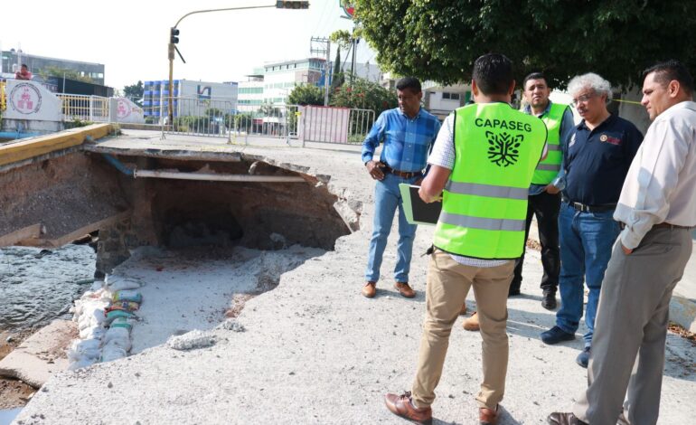 Gobierno del estado supervisa zonas afectadas previo a los trabajos de reconstrucción del encauzamiento Huacapa en Chilpancingo