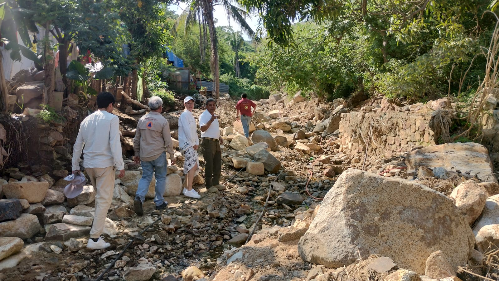 Supervisa Gobierno de Acapulco de manera preventiva zonas de alto riesgo