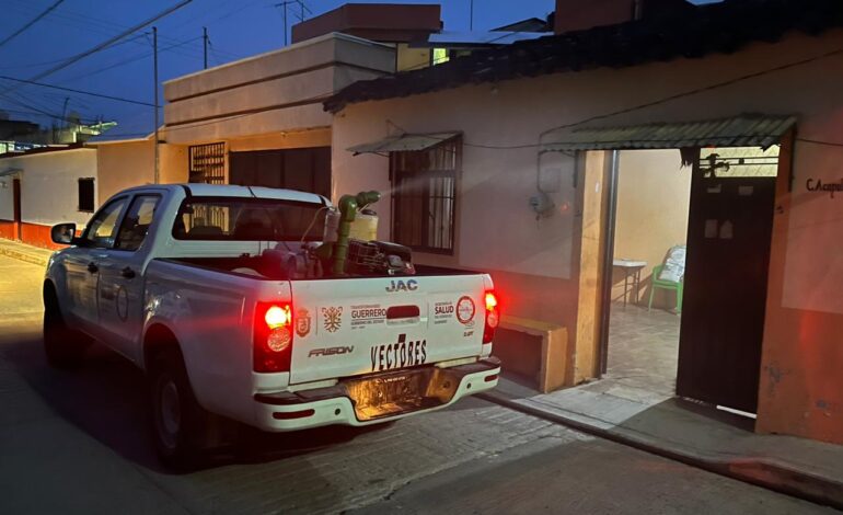 La Secretaría de Salud Estatal continúa reforzando las medidas de prevención para reducir los casos de dengue