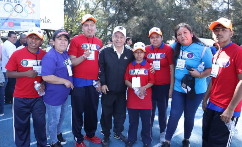 Inauguran el Segundo Encuentro Deportivo Estatal de estudiantes con Discapacidad