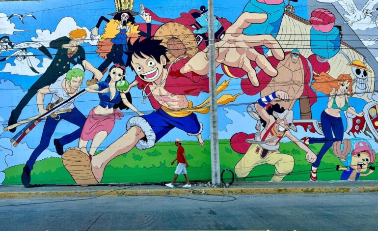 Artistas guerrerenses muestran su talento a través de murales en los que se plasma la resiliencia de los habitantes de Acapulco y Coyuca de Benítez