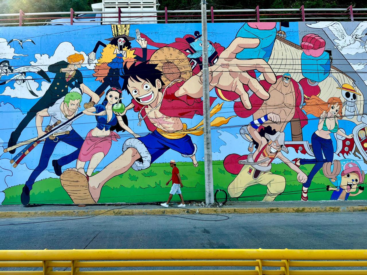 Artistas guerrerenses muestran su talento a través de murales en los que se plasma la resiliencia de los habitantes de Acapulco y Coyuca de Benítez