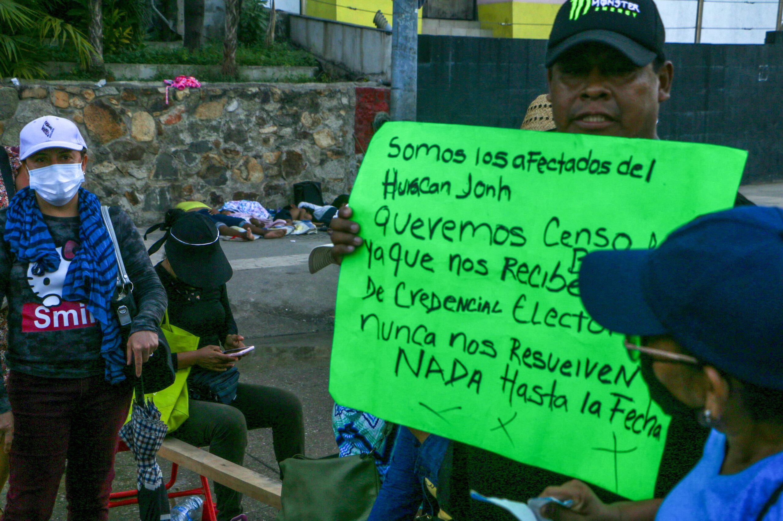 Justifica Abelina López las protestas de civiles en demanda de dinero por presuntos daños por el huracán John