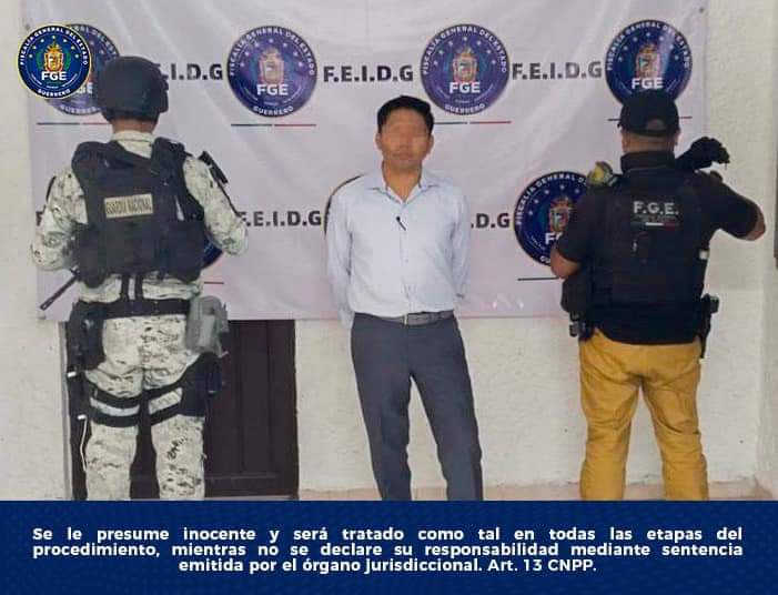 Logran la detención de un implicado en el homicidio del alcalde de Chilpancingo, Alejandro Arcos Catalán