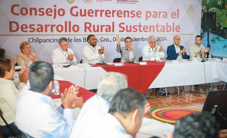 ¡Juntas y juntos por el desarrollo del campo de Guerrero!