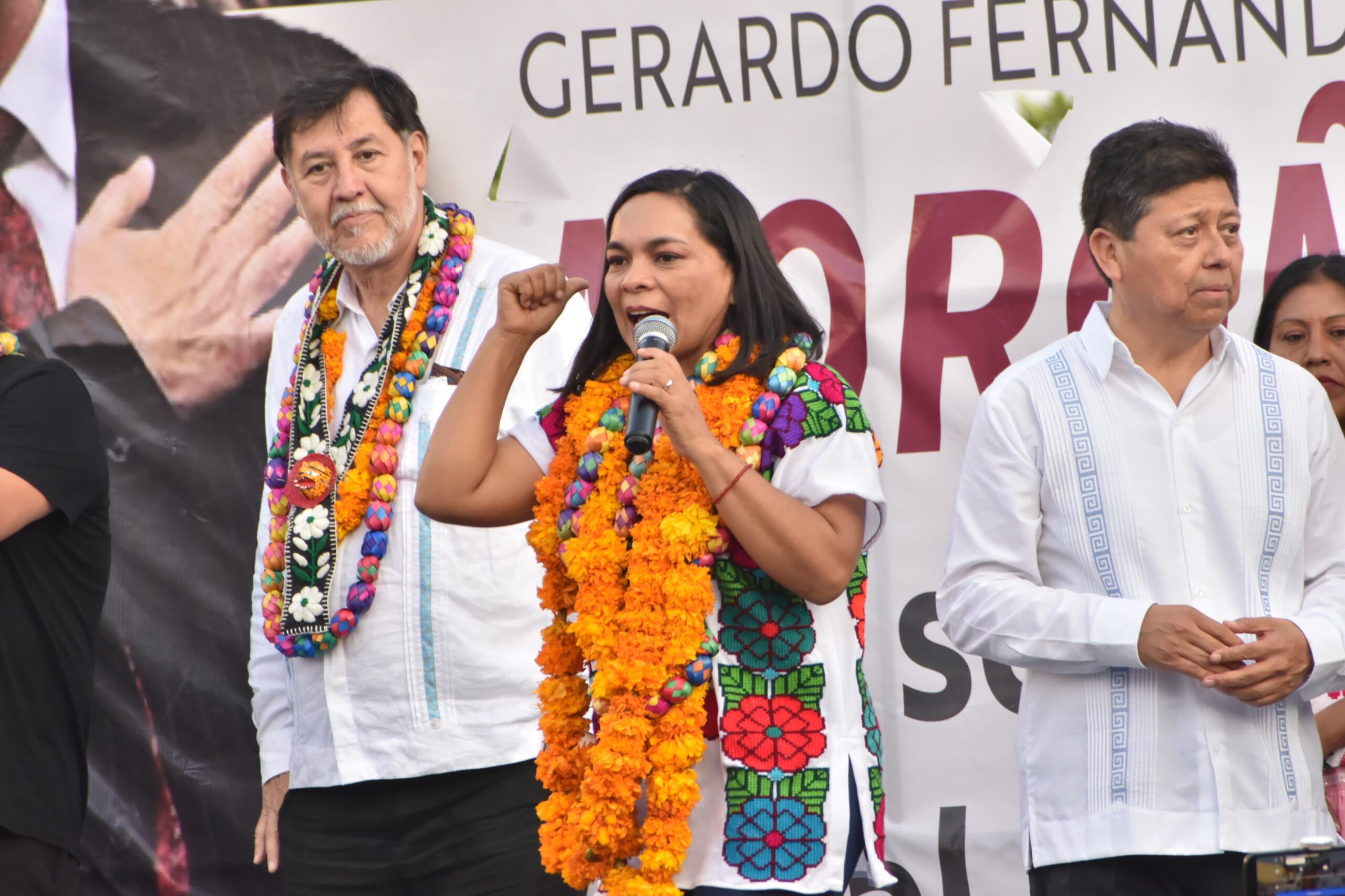 No vamos a salir del Congreso hasta que terminemos las reformas constitucionales en este periodo: Beatriz Mojica Morga