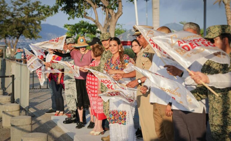 Evelyn Salgado da banderazo del Operativo de Seguridad Temporada Vacacional Invierno 2024-2025