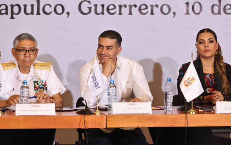 Para que la paz sea duradera en México, todos debemos asumir que la seguridad es una responsabilidad compartida- Omar García