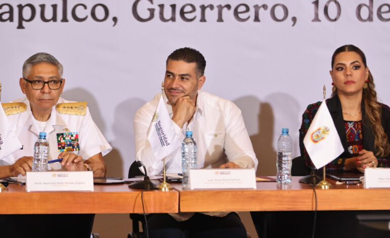 Para que la paz sea duradera en México, todos «debemos asumir que la seguridad es una responsabilidad compartida»: Omar García