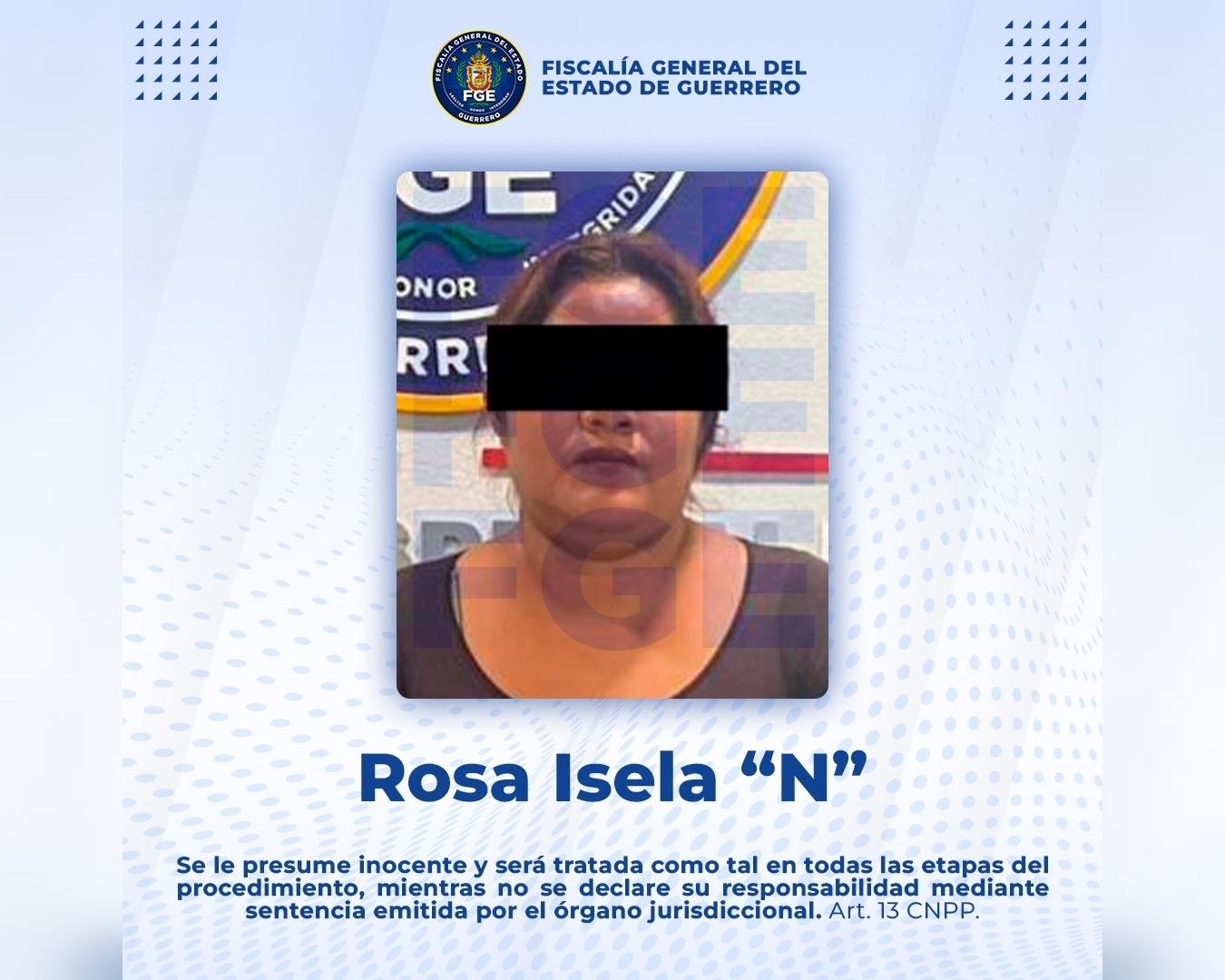 Vinculan a mujer por secuestro agravado en Copala